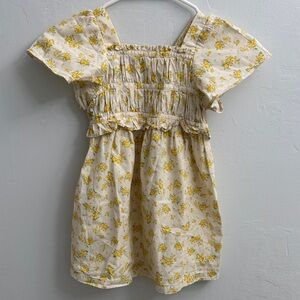 Zara Yellow Floral Dress